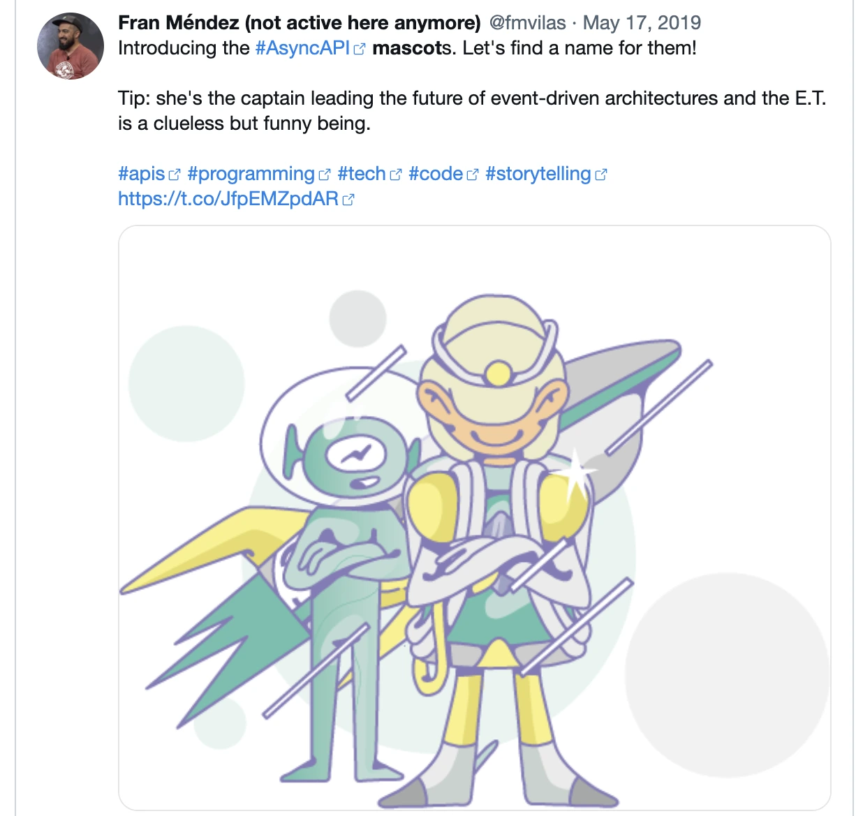 Poll for mascot name suggestions